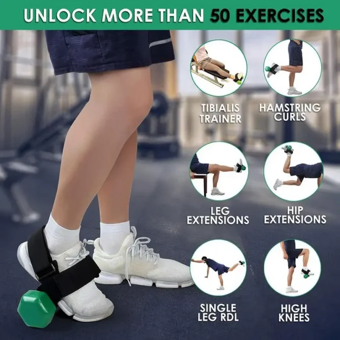 Tib Bar Equipment For Tibialis Trainer Knees Over Toes Tibia Dorsi Calf Machine Monkey Feet Weight Lifting Tibialis Bar For Gym - Image 3
