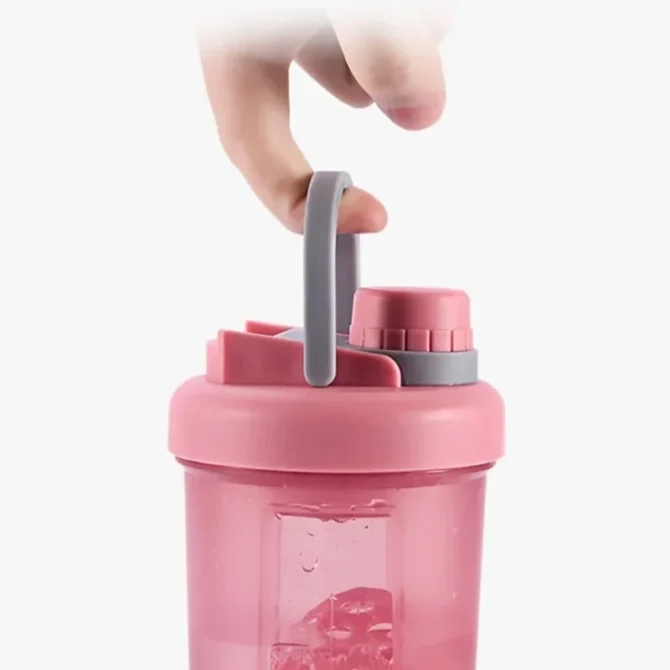 500ML Sports Drink Bottle, Shaking Bottle, Leak-proof, Nutritional Regulation, Fitness Supplement Brewing