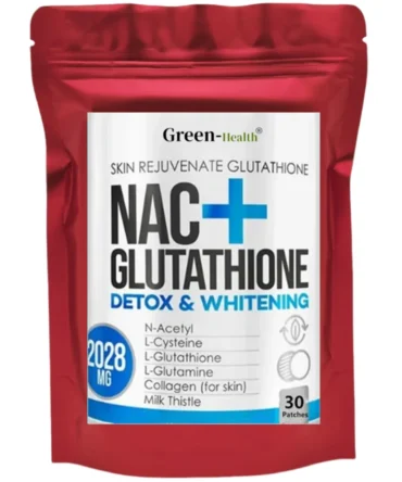 Hot sale 30 Patches NAC L-glutathione supplement milk thistle extract and vitamin C to support immune function