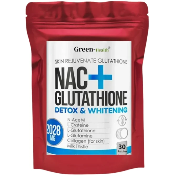 Hot sale 30 Patches NAC L-glutathione supplement milk thistle extract and vitamin C to support immune function