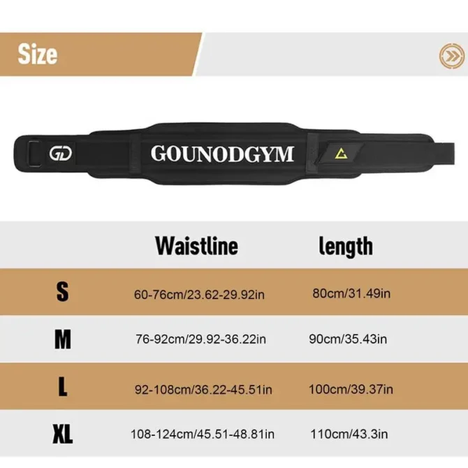 EVA Gym Weightlifting Belt Fitness Waist Protection Belt Powerlifting Back Support Power Training Weight Lifting Belts - Image 6