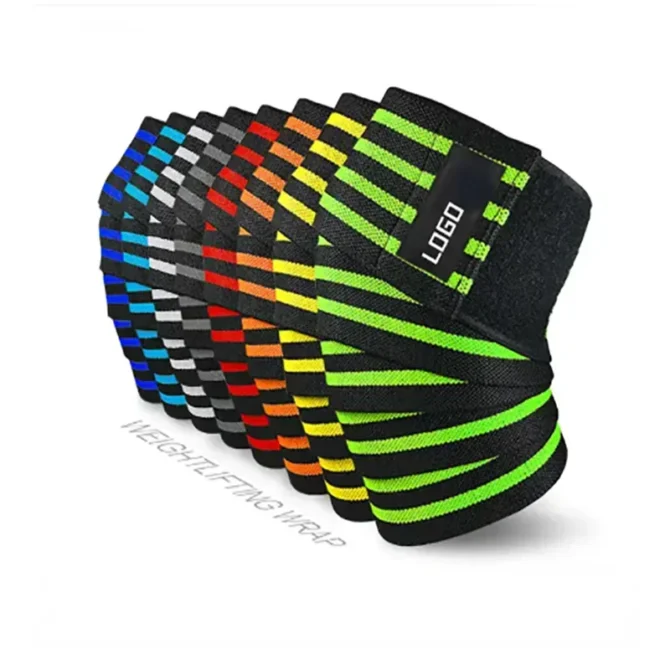 1PC Kneepad Bandage Compression Braces Sports Knees Wraps Straps for Gym Workout Weightlifting Fitness Squats Training - Image 2