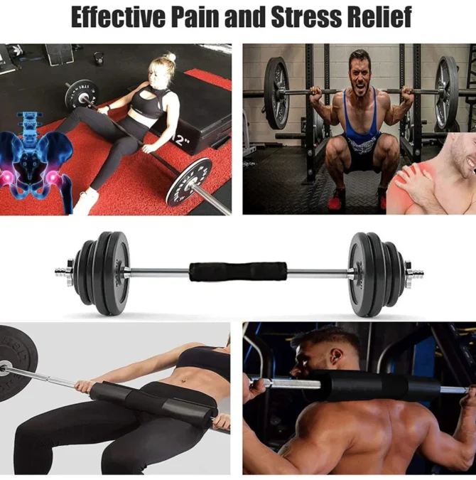 Barbell Shoulder Pads Thickened Squat Weightlifting Foam Neck Pads Lunges Hip Thrusts Powerlifting Deadlift Gym Fitness Training - Image 6