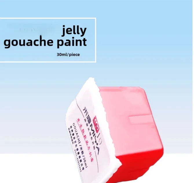 MIYA HIMI Jelly Pigment Single 30ml Gouache Pigment 56 Colors Beginners Try Supplement Replacement Training Art Gouache Pigment - Image 5