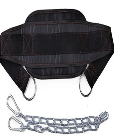 Thicker Metal Chain Weight Lifting Dip Belt Pull-up Gym Equipment Bodybuilding Musculation Exercise Crossfit Fitness Training