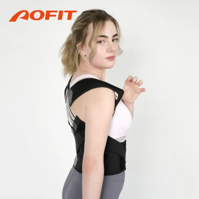 Posture Corrector for Women and Men, Adjustable Shoulder Posture Brace, Back Straightener Posture, Used for Middle Upper Spine - Image 4