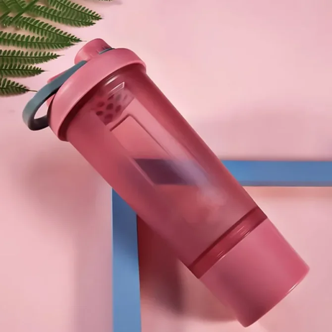 500ML Sports Drink Bottle, Shaking Bottle, Leak-proof, Nutritional Regulation, Fitness Supplement Brewing - Image 3
