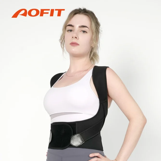 Posture Corrector for Women and Men, Adjustable Shoulder Posture Brace, Back Straightener Posture, Used for Middle Upper Spine - Image 2