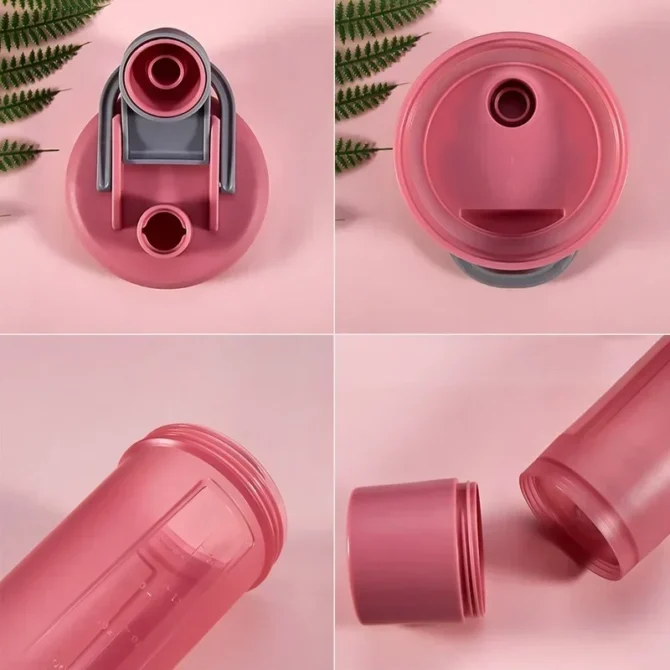 500ML Sports Drink Bottle, Shaking Bottle, Leak-proof, Nutritional Regulation, Fitness Supplement Brewing - Image 6