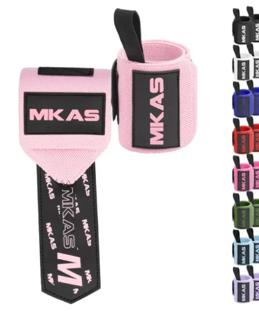 2PCS Wristband Wrist Support Weight Lifting Gym Training Wrist Support Brace Straps Wraps Crossfit Powerlifting