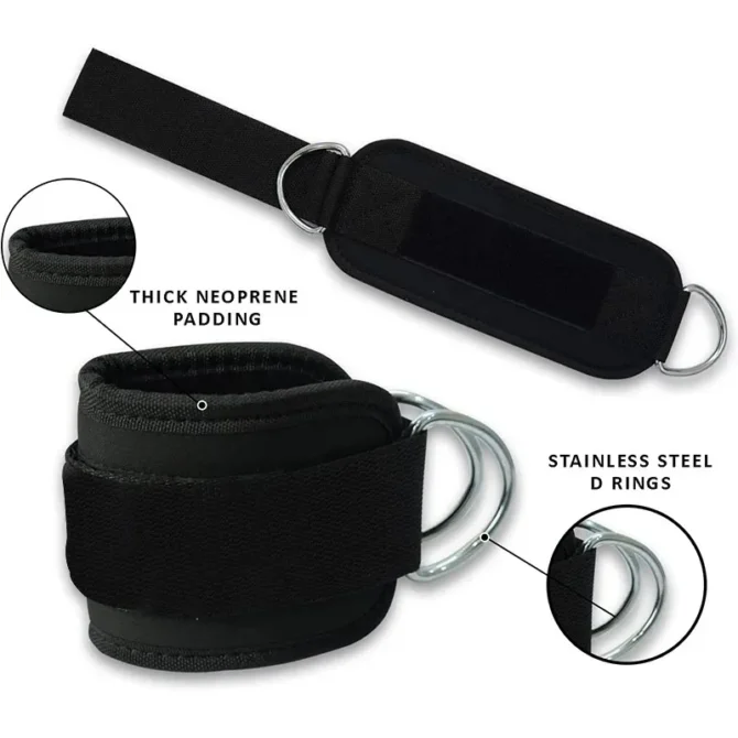 Gantry Frame Rear Kick Ankle Buckle Indoor Sports and Fitness Double Buckle Ankle and Hip Strength Training Ankle Protector - Image 3