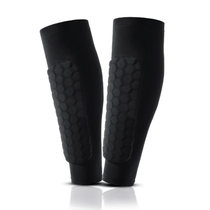 1Pcs Football Shin Guard Socks Sleeves with Foam,Calf Compression Sleeve Honeycomb Pads,Sports Legging & Soccer Equipment - Image 6