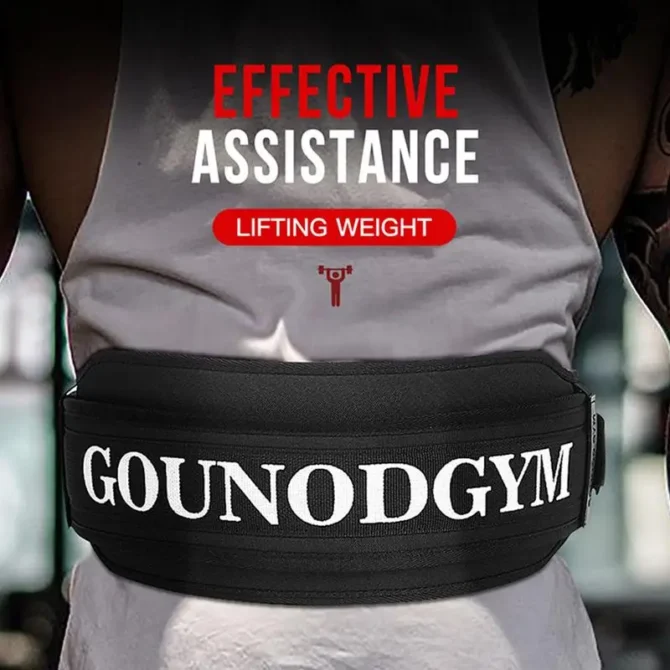 EVA Gym Weightlifting Belt Fitness Waist Protection Belt Powerlifting Back Support Power Training Weight Lifting Belts - Image 4